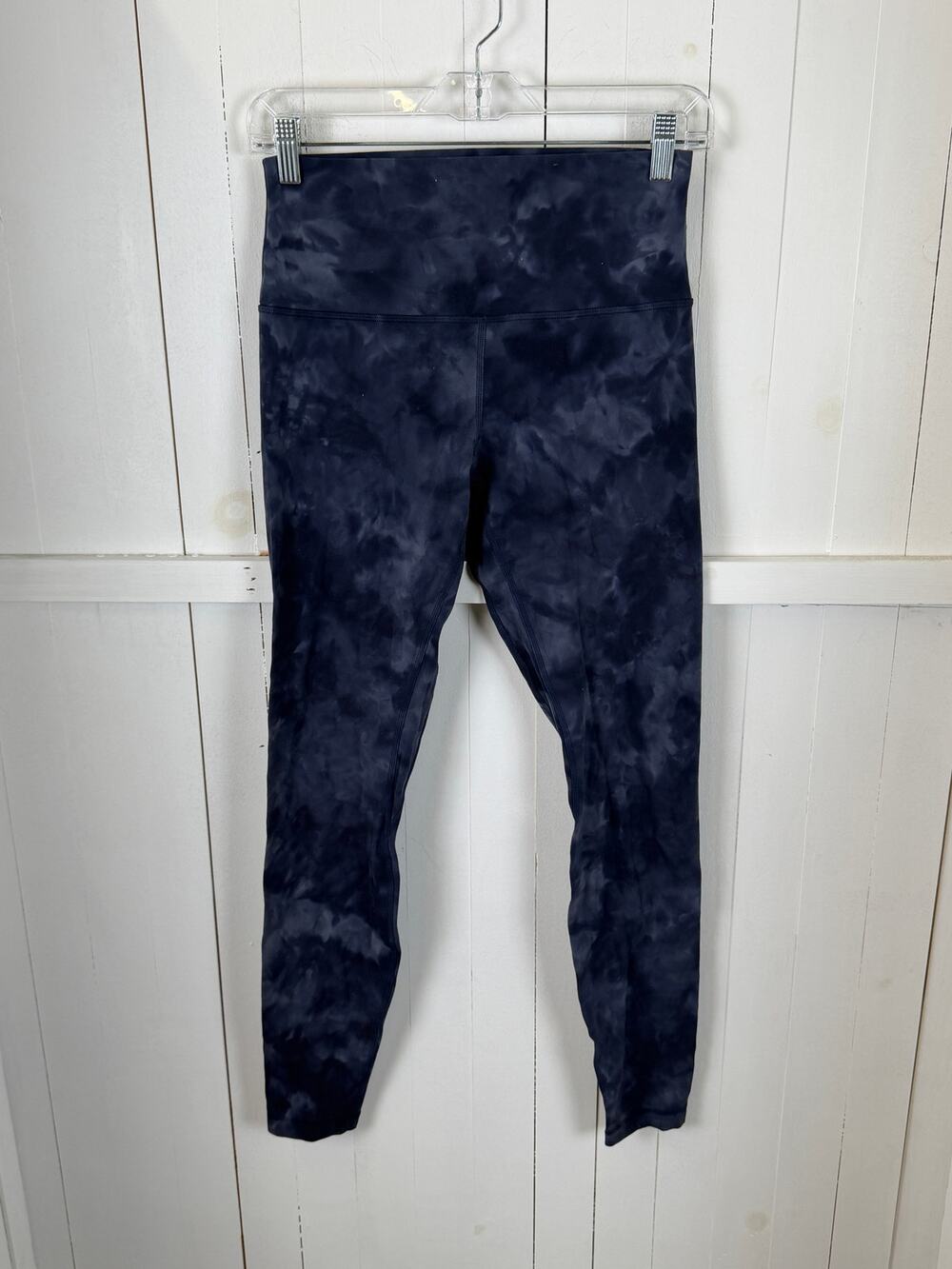 Lululemon Blue Ankle Leggings Size 8 Nylon Pre-Owned